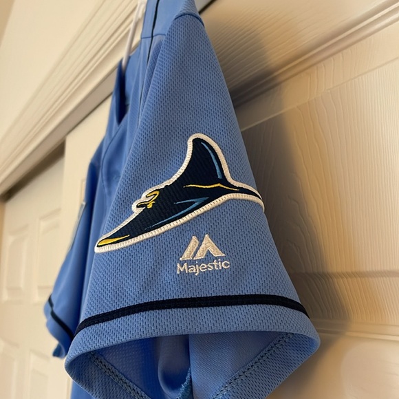 Majestic Authentic MLB 2019 Tampa Bay Rays Spring Training Baseball Jersey - Picture 4 of 10